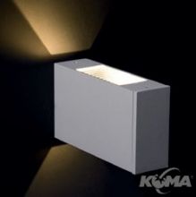Light ii kinkiet 2x3W led 3100k szary